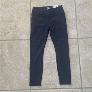 Girls Black Leggings with pockets